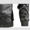 Мужские куртки покрывают PU продукт Mens Biker Camouflage Leather Coats Jacket Куртка холодные мужчины верхняя одежда