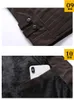 Cuir pour hommes Faux Hommes Hiver Marque Veste Casual Moto Intérieur Polaire PU Manteau Vestes Vêtements Pour Hommes Streetwear 220930