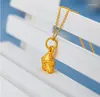 Colliers pendentifs ARRIVAL PURE 999 OR JAUNE 24K 3D ETOILES DE MER POUR FEMMES