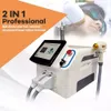 Desktop 2 i 1 Diode Laser Hair Removal Machine Picosekund Laser Tatuering Borttagning Skin Rejuvenation Laser Beauty Equipment