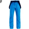 Skiing Pants Ski Men And Women Outdoor High Quality Windproof Waterproof Warm Couple Trousers Winter Snowboard Brand