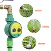 Vattenutrustning NBBX6607 Irrigationstimer utomhus Timad styrenhet Automatisk sprinkler Programmerbar slangvattentid 220929