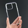 1,5 mm klare Acryl-TPU-Hybrid-Handyhüllen für iPhone 14 13 12 11 Pro Max XS SE iPhone14 Plus, transparente, stoßfeste Handyhülle mit harter Rückseite