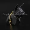 Charme porte-clés mode clé boucle sac à main pendentif sacs chien conception poupée chaînes voiture porte-clés porte-clés cadeaux accessoires