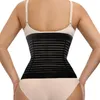 Kvinnors Shapers Ladies Fitness Sports Corset Hollow Belt Polyester High Elastic midja Formning Postpartum Abdomen Kvinnliga kläder Underkläder