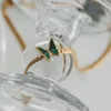 Caviglieri 2022 in acciaio inossidabile in acciaio inossidabile gioielli di lusso saldatura di farfalle verdi ciondoli spessi collane di girocollo a catena per donne