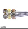 Smoking Glass Oil Burner Pipe caramel 15cm Clear Great Tube Nail Tips Quartz Hand Blown dab rig Water Pipes