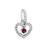 Amour Pendentif Collier Lady Boucles D'oreilles Diamant DIY Original fit Pandora charmes bijoux cadeau