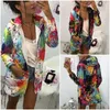 Women's Jackets Women Warm Hooded Colorful Long Windbreaker Parka Jacket Coat Outwear Top