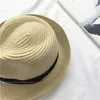 Sombreros de ala ancha Bauhinia Hombres Mujeres Verano Rizado Sombrero de paja Top Vacaciones Ocio Sombra Jazz