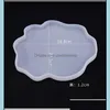 M￶gel Sile M￶gel Epoxy Harts Coaster DIY Geode Coasters Mod Craft Decorative Tray Mold Kit Drop Delivery 2021 Jewel Tool Carshop2006 DHZAC