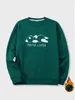 Herrenb￤rendruck Fleece Crew Neck Sweatshirt / Kaufschutz