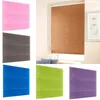 Cortina persianas plisadas autoadhesivas, cortinas semiopacas, persianas para baño, balcón para sala de estar, ventana, puerta