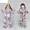 Skiing Suits Ski Suit Set Baby Children's Boys' Conjoined Girls' Waterproof Snow Country Warm Keeping Equipment