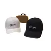 Baseballkepsar för kvinnor och män Chic hatt solhattar med broderade bokstäver