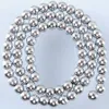 Silver Inga magnetiska material Hematit Gem Stone 2 3 4 6 8 mm Runda l￶sa p￤rlor Strand f￶r DIY -smycken Making Armband Halsband Tillbeh￶r BL304