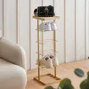 Clothing Storage Nordic Gold Metal Shoe Rack Minimalist Organizer Classic Entrance Meuble De Rangement Room Furniture OC50XG