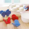 Table Mats Butterfly Heat Insulation Plate Folder Creative Silicone Anti Scaler Oven Thickening Hand Protector Bowl Grip 25g