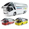 Diecast Model 1 32 Modèles de voitures en alliage High Simulation Tour Bus Métal Diecasts Toy Vehicles Tire Back Flashing Musical 220930