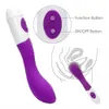 Artículos de belleza G Spot Dildo Vibrador juguetes sexy para mujeres 10 Speed Coño Vibración Silicona Erótico Masturbación femenina Concis Impermeable