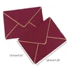 Gift Wrap 7 X 5 Inches Envelopes Solid Color Cash Office Writing Stationary Supplies For Business Budgeting