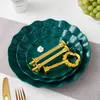 Plates European Three-layer Cake Stand Wedding Party Dessert Table Candy Fruit Plate Self-help Display Home Decoration Trays