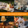 Lampes de table 2022 nordique lampe en cristal USB Rechargeable veilleuse LED sans fil tactile Dimmable bureau café/Bar/el/décor de chambre