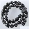 مجوهرات الفيروز 12x10mm Stone Skl Skl Loose Spacer Bead for Molewledri Make Bracelet Necklace By928 Drop Deliver