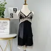 Home Clothing Satin Women Sleepwear Sexy Lingerie Pajamas Set Soft Lace Patchwork Lounge Wear Strap Top Shorts Loose Clothes