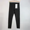 Nova lu-008 leggings de cintura alta com bolso para ioga de cor sólida com cós calças de sensação nua calças esportivas femininas elásticas para treinamento de corrida
