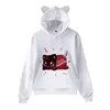 Męskie bluzy z kapturem Aphmau Boys Dziewczęta Kat Uszy Bluza Harajuku Streetwear Kids Kawuon Kawaii 3D Pullover z kapturem jesienne ubrania