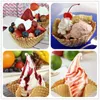 Bread Makers Commercial Crispy Waffle Cone Mold Flower Basket Shape Ice Cream Bowl Forming Tool For Cup Model Egg Roll Mould