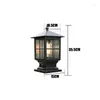 European Style Capital Lamp Simple And Creative Outdoor Courtyard Wall Gate Post Engineering