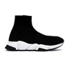 디자이너 양말 신발 속도 1.0 2.0 니트 트레이너 남성 여성 러너 스니커 트리플 블랙 흰색 빨간 베이지 색 마스터 엠보스 스포츠 플랫폼 Balenciagas Speeds Booties