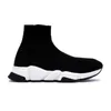 Chaussures de chaussettes de créateurs Speed 1.0 2.0 Entraîneur en tricot Hommes Femmes Baskets de coureur Triple Noir Blanc Rouge Beige Master Emboss Plate-forme de sport de marche Balenciagas Speeds Booties