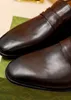 Scarpe eleganti da uomo di design Scarpe stringate da matrimonio formali in vera pelle Scarpe da lavoro slip on di marca di alta qualità Taglia 38-45