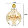 Luzes noturnas g125 ampoule vintage lâmpada retro edison led filament love e27 decoração industrial para lâmpada incandescente em casa