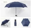 Солнечные и мини-дождливые зонтики карманные зонтики легкий вес Пять раз