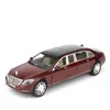 DIECAST MODEL CAR 1 24 MAYBACH S600 METAL THOLOY Wysoka symulacja S 6 drzwi można otworzyć zabawki bezwładne dla dzieci Difts 220930