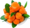 Party Decoration Fake Orange Artificial Life Simulation Fruit Model TangerinesMall Tangerine Kitchen Cabinet