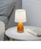 Bordslampor Milkshake Bedroom Night Lamp LED E27 Veck lampskärm