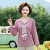 T-shirt à manches longues et col noué pour Femme, pull de Style coréen, à la mode, 5XL, printemps-automne, 2022
