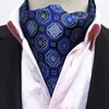 EXSAFA Écharpe de tempérament en polyester pour hommes Écharpe à cravate rétro mode d'affaires