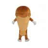 Performance Sce Cream Mascot Costume de Halloween Party Parade Publicidade Parade Adulto Uso de terno ao ar livre