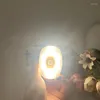 Nocne światła LED Lampa Lampa Lampa Czujnik Schody Schody Lampy parkowe szafy do oświetlenia korytarza kuchennego ciepły biały dom