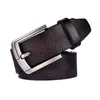 Cinture 2022 Fibbia da uomo in pelle con fibbia ad ardiglione 110-125 cm Trend Casual Retro Cintura leggera fatta a mano