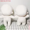 Dolls 20/15cm Handmade DIY Plush Baby Kit Molds Blank Unembroidery Stuffed Toys Mini Handmake For Girl Family Gifts 220930