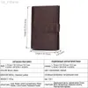 Wallets 2020 hot-selling passport bag leather passport book multi-card first layer cowhide short wallet document bag L220929