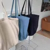 Abendtaschen 2022 Casual Leinwand Baumwolle Frauen Handtaschen Große Kapazität Mittlere Umhängetasche Für Frau Koreanische Jugend Tote Ganze Verkauf