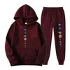 Men's Tracksuits Spring Autumn Brand Sportswear Men's Suit Long Sleeve Pullover Jogging Pants 2-piece Fitness Running Clothes Men